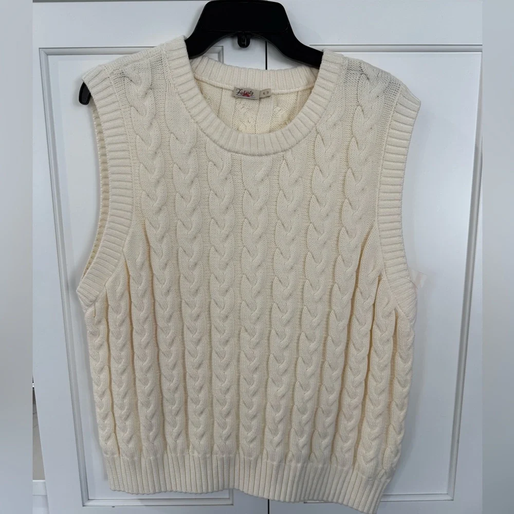 Faherty NEW Xl Sunwashed Sweater Vest $138 MSRP🔥🔥🔥